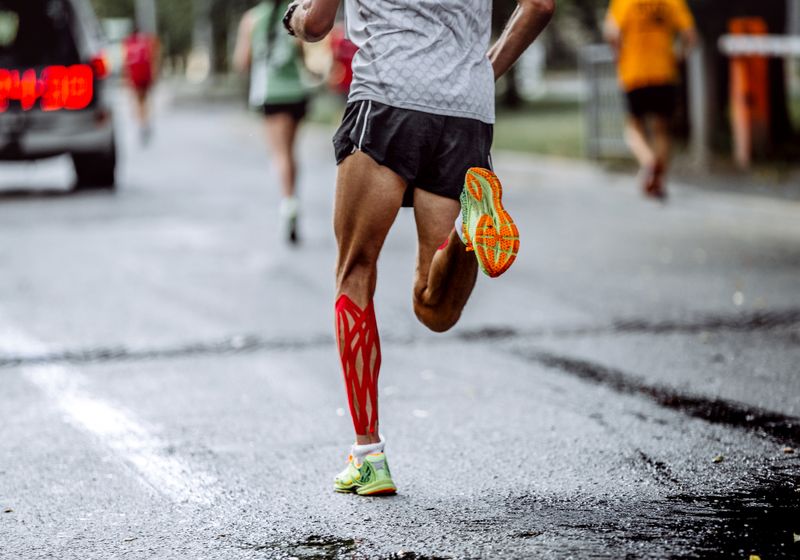 Imagem de um atleta correndo ao ar livre